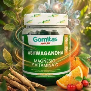 Ashwagandha Gummies – Relajación y Vitalidad Natural (60 gomitas)